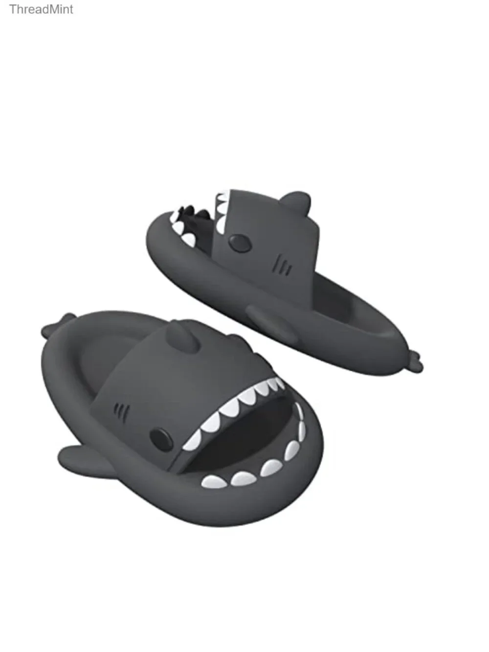 Boys Girls Shark Cloud Slides Non-Slip EVA Cushioned Open Toe Sandals
